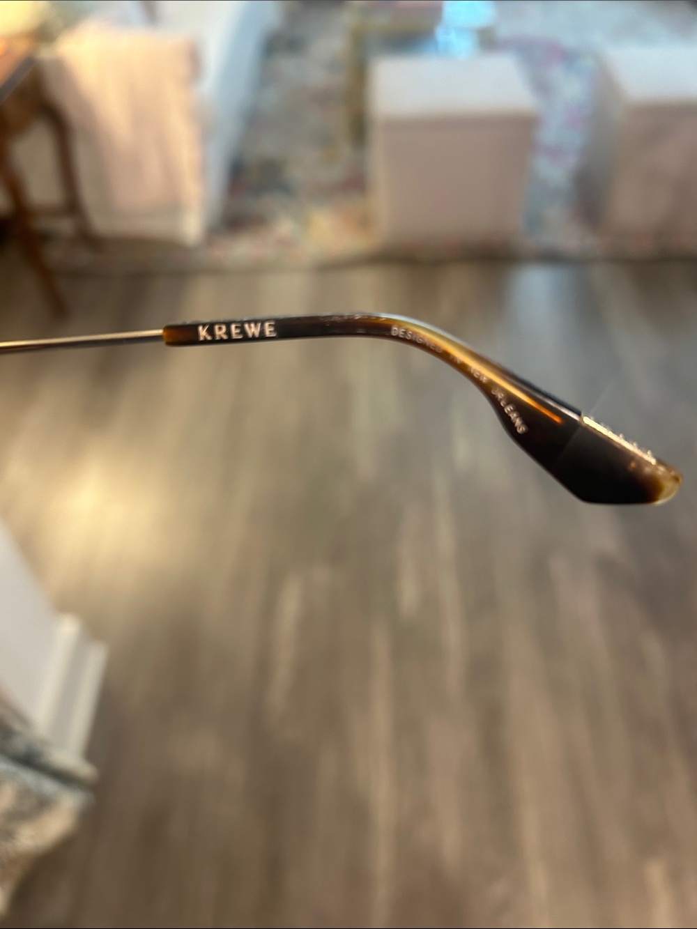 KREWE Baker Tortoise Aviator Sunglasses - Picture 6 of 8